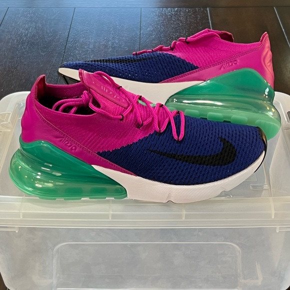Nike Other - DS 2018 Nike Air Max 270 FLYKNIT Fuchsia Fash
